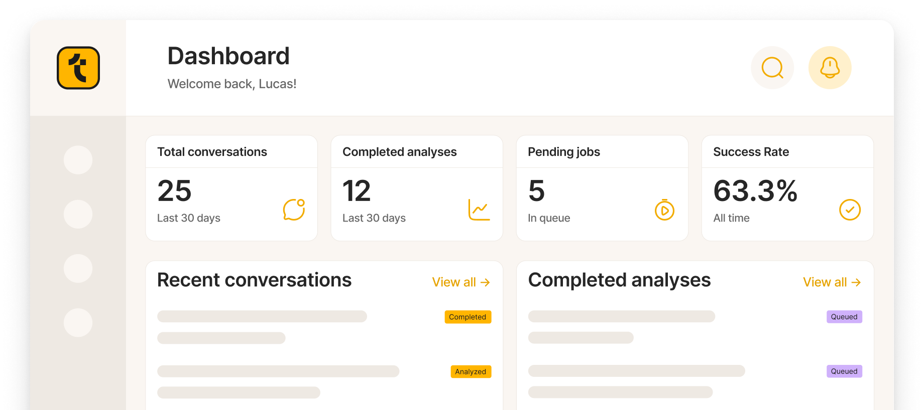 TukiMate dashboard preview